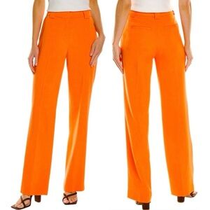 NEW! A.L.C. Kennedy Trouser Pants Clementine Orange Straight Legs
